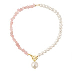 N2106-23 Pink Stone Single Chain