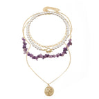 N2105-17 Purple Stone