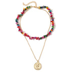 N2107-3 Color Stone Double Layer
