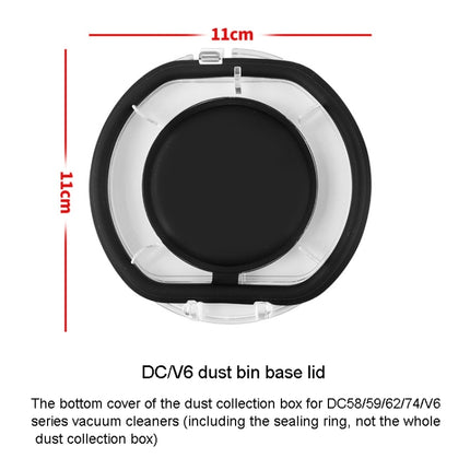 For Dyson V10 Slim / V12 Slim / V12 Dust Bin Sealing Ring  Vacuum Cleaner Replacement Accessories