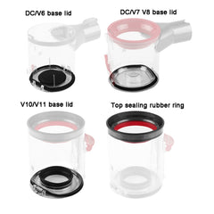 For Dyson V10 Slim / V12 Slim / V12 Dust Bin Sealing Ring  Vacuum Cleaner Replacement Accessories, For Dyson V6 Dust Bin Base Lid, For Dyson V7 V8 Dust Bin Base Lid, For Dyson V10 V11 Dust Bin Base Lid, For Dyson V10 Dust Bin Sealing Ring