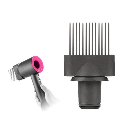 Für Dyson Haartrockner Breitzahnkamm Glättungsdüse Haarstyler Werkzeug, Breitzahnkamm