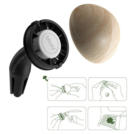 bbdd Mushroom Car Air Vent Aromatherapy Ornament