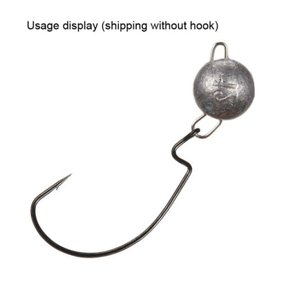 10pcs Fast Hanging Lead Pendant Lure Insertion Lead Inverted Lead, Specification: 3g, 3g, 5g, 7g, 10g, 12g, 14g, 18g, 21g