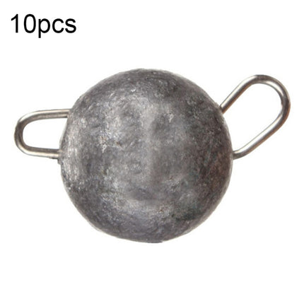 10pcs Fast Hanging Lead Pendant Lure Insertion Lead Inverted Lead, Specification: 3g, 3g, 5g, 7g, 10g, 12g, 14g, 18g, 21g