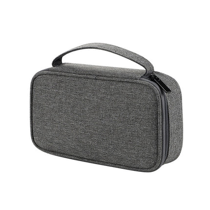 SM03DZ Waterproof Wear-resistant Digital Accessories Storage Bag, 20x5.3x12cm(Navy Blue), 20x5.3x12cm(Gray), 20x5.3x12cm(Pink), 20x5.3x12cm(Black), 20x5.3x12cm(Dark Gray)