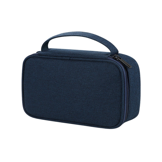 SM03DZ Waterproof Wear-resistant Digital Accessories Storage Bag, 20x5.3x12cm(Navy Blue), 20x5.3x12cm(Gray), 20x5.3x12cm(Pink), 20x5.3x12cm(Black), 20x5.3x12cm(Dark Gray)