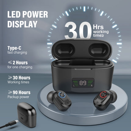 Z-127D In-ear Sound Amplifier Digital Display Hearing Aid Earphone