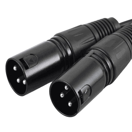 2RCA To 2XLR Speaker Canon Cable Audio Balance Cable, 0.5m, 1m, 1.5m, 3m