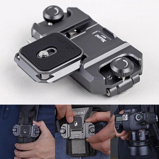 XILETU DSLR Camera Gimbal Arca Swiss Quick Release Plate Clamp,Spec:, With Pad