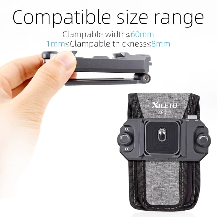 XILETU DSLR Camera Gimbal Arca Swiss Quick Release Plate Clamp,Spec:, With Pad