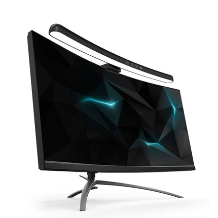 Laptop Curved Screen Hanging Lamp Computer Desk Light, Curved Without RGB Backlight, Curved With RGB Backlight