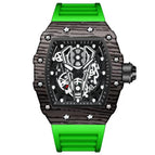 Green Silicon-Black-Black