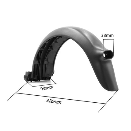 For Ninebot F30/F40 Electric Scooter Accessories, Style:, Rear Fender, Rear Fender+Hook+Press Strip, Rear Fender+Taillight