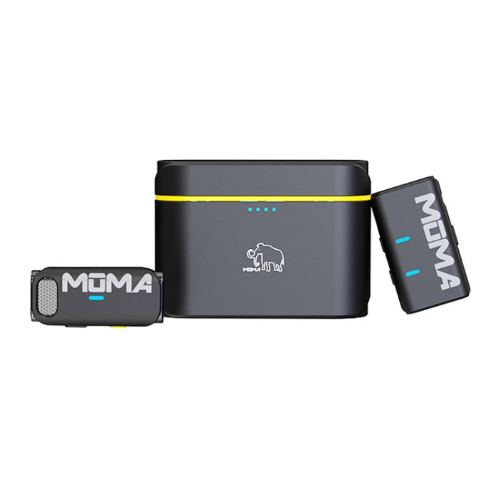 MOMA Lark M1 1 In 1 Mirrorless Camera Live Mini Wireless Lavalier Microphone, 1 In 1 with Charging Box
