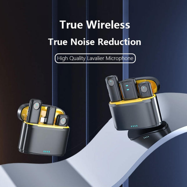 J20 One-two Wireless Lavalier-Mikrofon Audio-Video-Aufnahme, Spec:, USB-C / Typ-C-Schnittstelle, 8-Pin-Schnittstelle, vollständig angepasste Schnittstelle