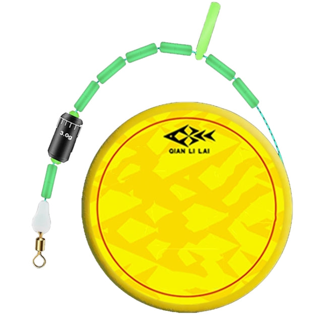 2pcs Outdoor Fishing Anti-tangle Spotted Invisible Line Set with Scale, 3.6m, 4.5m