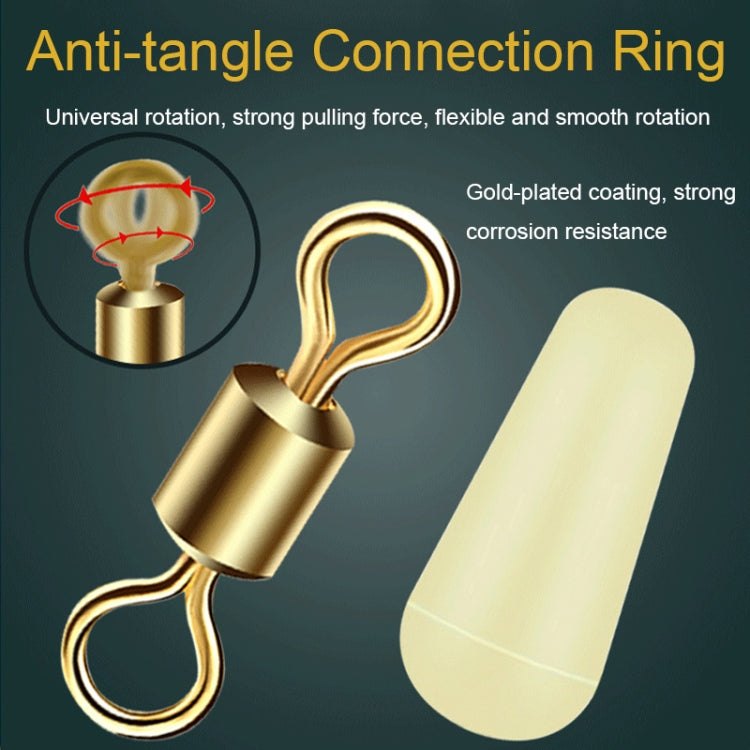 2pcs Outdoor Fishing Anti-tangle Spotted Invisible Line Set with Scale, 7.2m