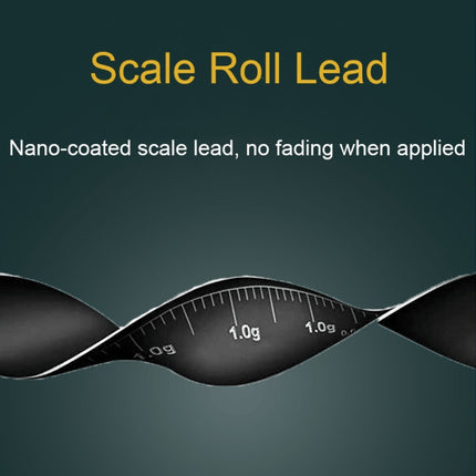 2pcs Outdoor Fishing Anti-tangle Spotted Invisible Line Set with Scale, 7.2m