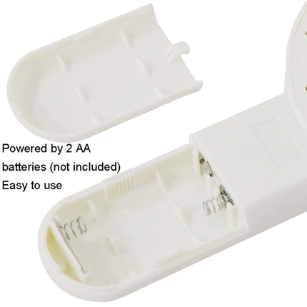 JHS407 30X Handheld HD Magnifier With LED Light, 80mm 30X