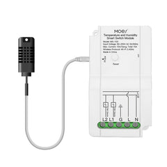 Tuya Dual-way Temperature and Humidity Switch Timer Smart Switch, WiFi Switch Module+Temperature and Humidity Probe, WiFi Switch Module+Temperature Probe, Temperature and Humidity Probe, Temperature Probe