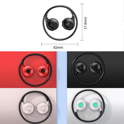 M1S Bone Conduction Stereo Vibrator Speaker Bluetooth Earphones, M1S Pink, M1S Red, M1S Green, M1S Black