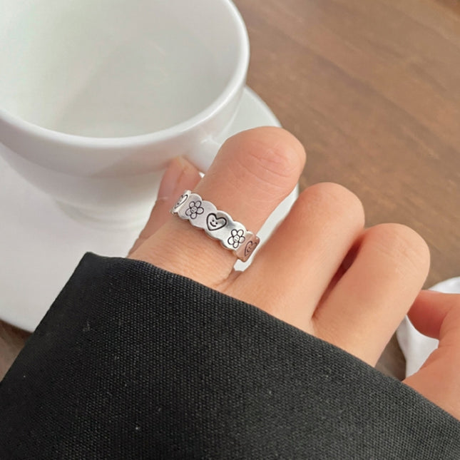 Happy Smile Face Love Wear Combination Ring, J3357, J3520, J3370, J3535, J3643, J3699, J3664, J3305, J3495, J3595, J3594, J2818, J3494, J3493, J3461, J3462, J1456, J3402, J3381, J3371, J3457, J3456, J3587, J969, J1991, J2105, J2135, J3626, J3610, J3532...