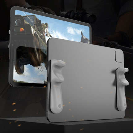 Tablet-Ständer, Silikon-Griff, tragbarer Tablet-PC, Gaming-Hilfsfinger, (grau)