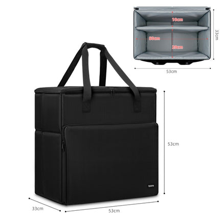 Baona BN-K002 Desktop Computer Host Monitor Keyboard Storage Bag, Size:, Medium 24 inches, Single Layer 24 inches, Large 27 inches