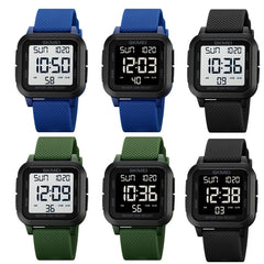 SKMEI 1894 Square Sports Waterproof Student Simple Multifunctional Luminous Watch, 1894