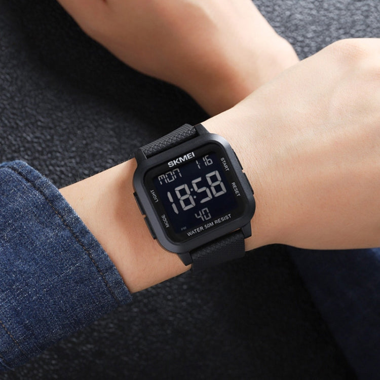 SKMEI 1894 Square Sports Waterproof Student Simple Multifunctional Luminous Watch, 1894