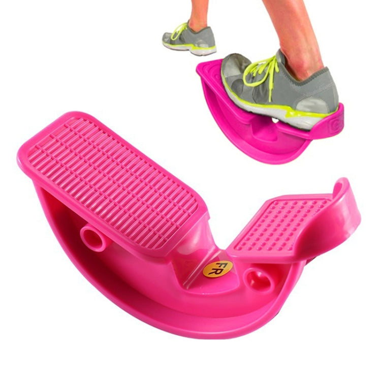 Fitness Inclined Stretching Board Trainer Calf Relaxation Standing Stretching Pedal, Rose Red, Blue, Yellow, Black, Pink with Foot Belt, Blue with Foot Belt, Purple with Foot Belt
