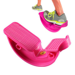Fitness Inclined Stretching Board Trainer Calf Relaxation Standing Stretching Pedal, Rose Red, Blue, Yellow, Black, Pink with Foot Belt, Blue with Foot Belt, Purple with Foot Belt