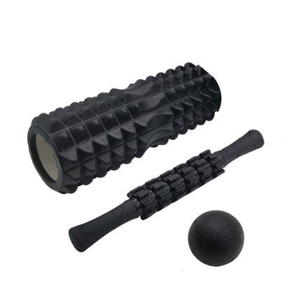 Crescent Hollow Foam Roller Yoga Column Set Fitness Muscle Relaxation Massager Set, 3pcs/set, 4pcs/set