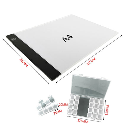 H-ZS4 DIY Diamond Painting Tools Kit Drill Pen Handmade Lighting Board Combination Kit, Diamond Painting Tools Kit