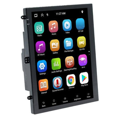 9.7 inch Vertical Screen Bluetooth Radio Android 13 GPS Navigation Device, 2+64G