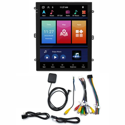 9.7 inch Vertical Screen Bluetooth Radio Android 13 GPS Navigation Device, 2+64G