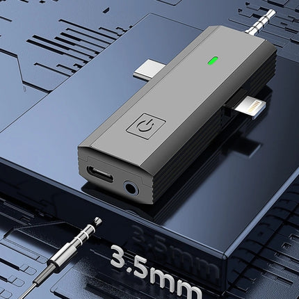 Micrófono de solapa inalámbrico 3 en 1 S17 para altavoz de cámara SLR de teléfono, especificaciones: un arrastre 1, 1 arrastre dos