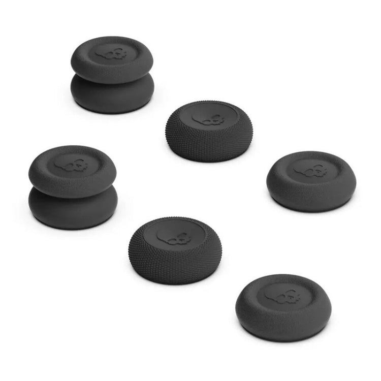005 for Steam Deck Game Console Joystick Cap Set Anti-skid Combination Button Cap, Black, Green, Purple, Yellow