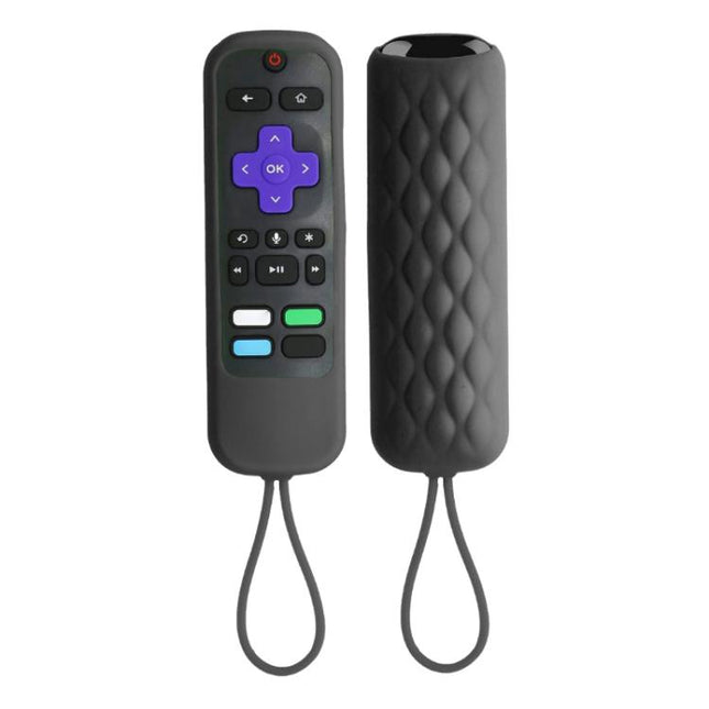 For TCL Roku 3600R/3900/Voice RCAL7R 2pcs Remote Control Silicone Case