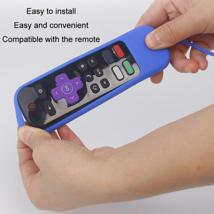 For TCL Roku 3600R/3900/Voice RCAL7R 2pcs Remote Control Silicone Case