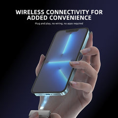 Digital Display Wireless Lavalier Microphone With Charging Compartment,Spec:, S16-S One To Two Black USB-C/Type-C Interface, S16-S One To Two Black 8 Pin Interface