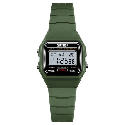 SKMEI 1460 Children Luminous Multifunctional Waterproof Thin Sports Watch