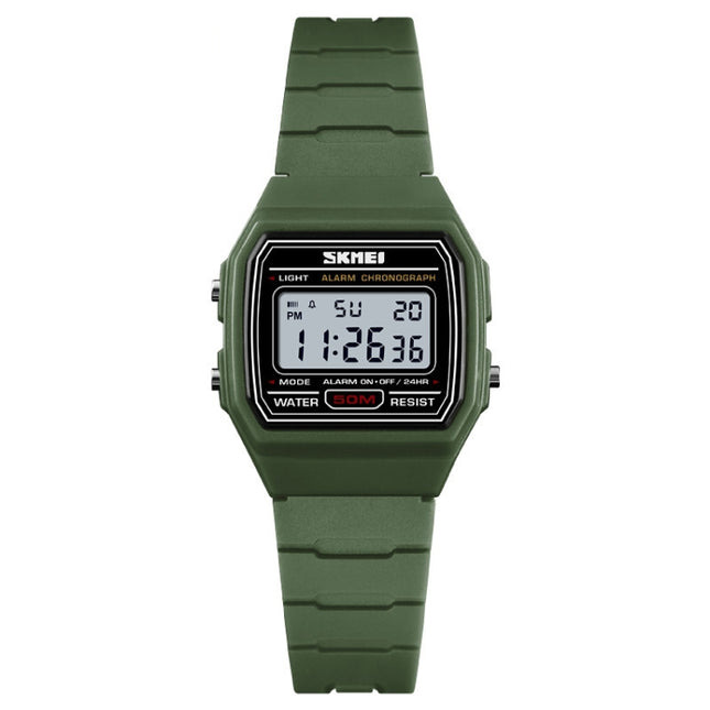 SKMEI 1460 Children Luminous Multifunctional Waterproof Thin Sports Watch