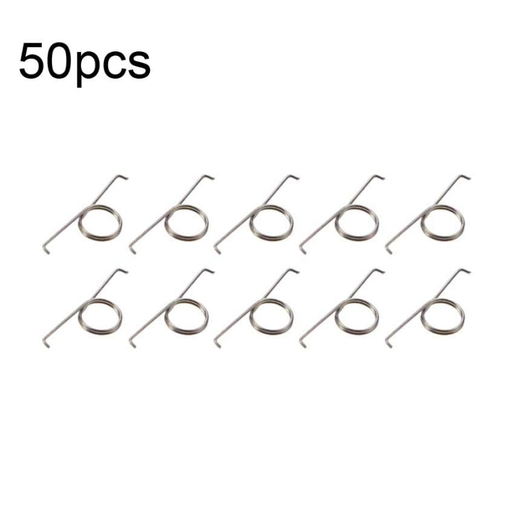 For PS5 Controller 50pcs Replacement Buttons Metal Springs ,Spec:, L2 R2 Springs, Motor Springs