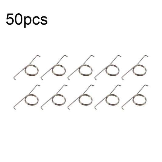For PS5 Controller 50pcs Replacement Buttons Metal Springs ,Spec:, L2 R2 Springs, Motor Springs