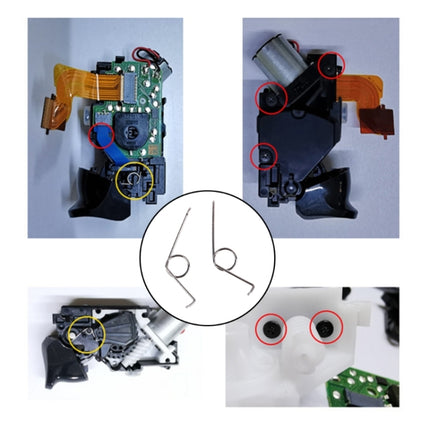 For PS5 Controller 50pcs Replacement Buttons Metal Springs ,Spec: