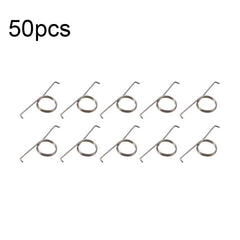For PS5 Controller 50pcs Replacement Buttons Metal Springs ,Spec:, L2 R2 Springs, Motor Springs