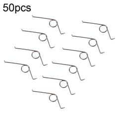 For PS5 Controller 50pcs Replacement Buttons Metal Springs ,Spec:, L2 R2 Springs, Motor Springs