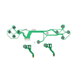 For PS5 V1 Controller 2sets Button Ribbon Circuit Board Conductive Film, Conductive Film(Green)